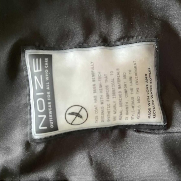 Noize ‘Hannah’ black parka size xs - Picture 3 of 4